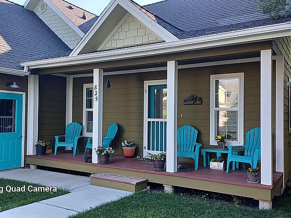 Front porch, west facing.