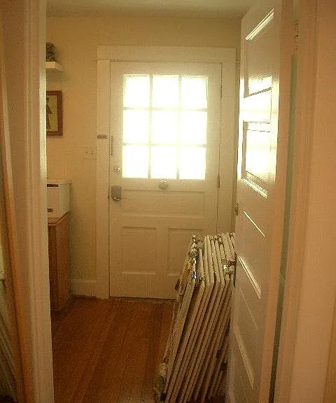 Side Door Entrance to Bedroom 4 / Den