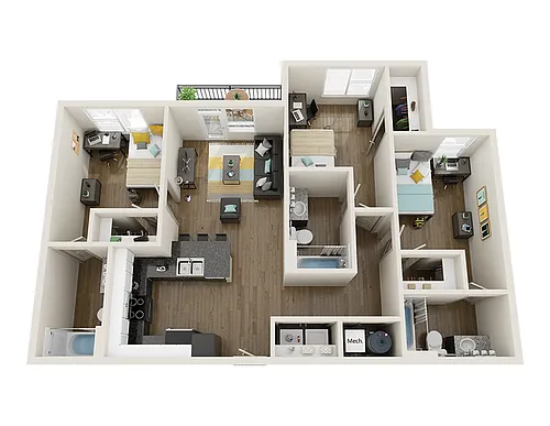Floor plan C1