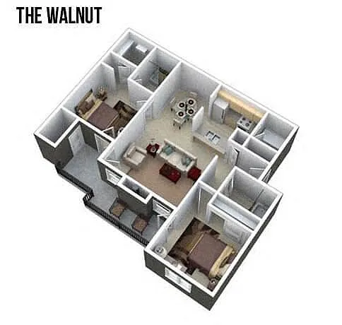 Floor plan The Walnut