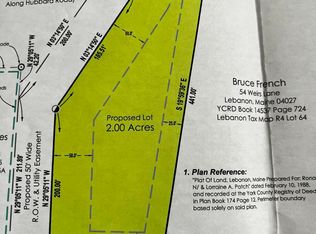 0 Wiers Ln, Lebanon, ME 04027