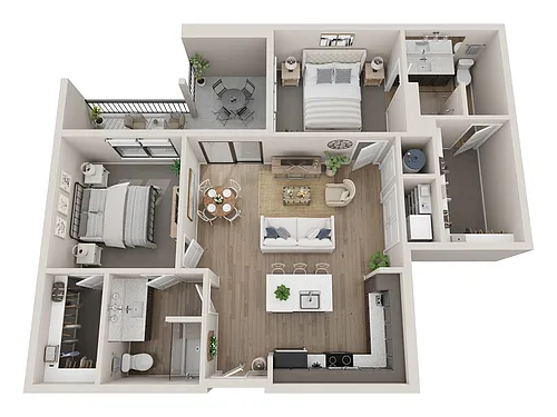 Floor plan B2A