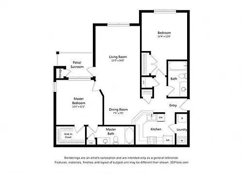 Floor plan Bradford