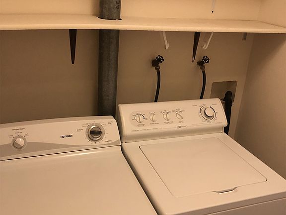 A full size washer and dryer are included in the laundry room for the tenants use.
