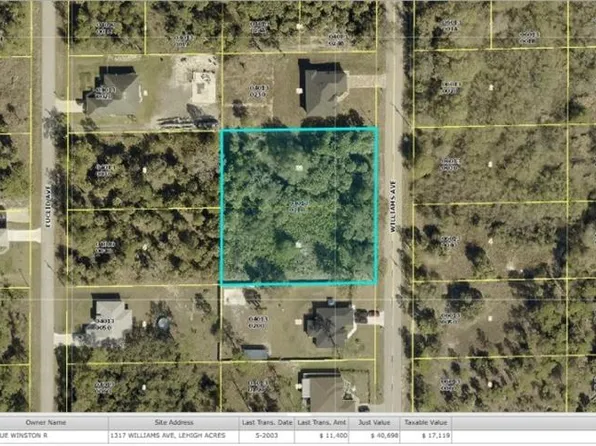 1317 Williams AVE, LEHIGH ACRES, FL 33972