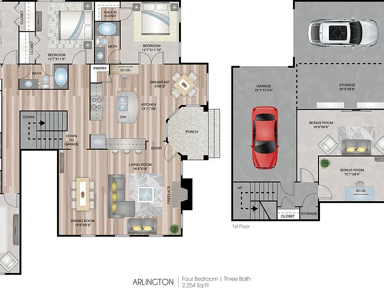 2254 Sq Ft 2254 Sq Ft