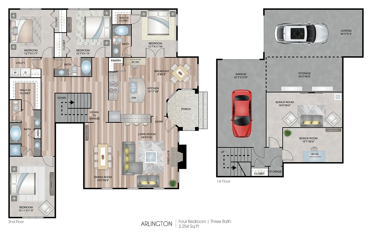 Floor plan Arlington