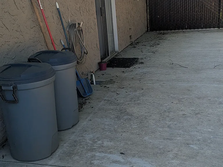 Newer Conctrete patio
