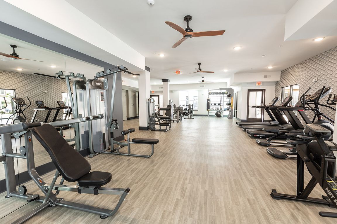 Experience a cutting-edge workout in our spacious and well-equipped fitness center.