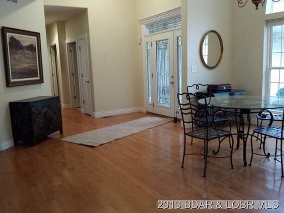 Entry foyer & dining room
