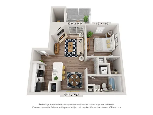 Floor plan Williamson