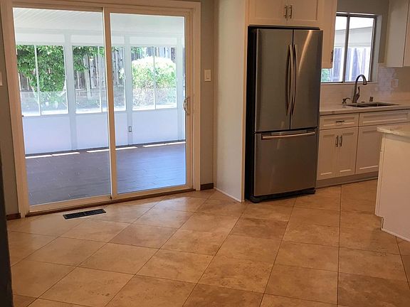 Eat in kitchen with access to the sunroom