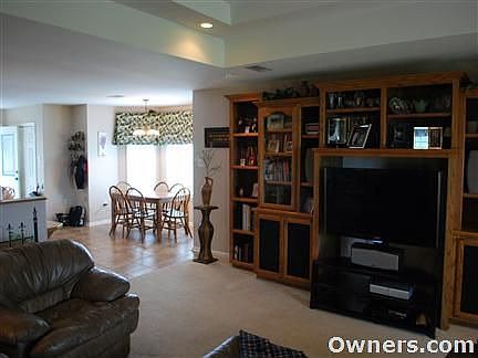 living room looking at dining area