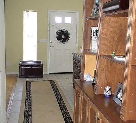 Entry Way From Family Room