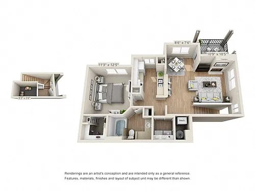 Floor plan Blue Ridge - Elk Ridge Renovated