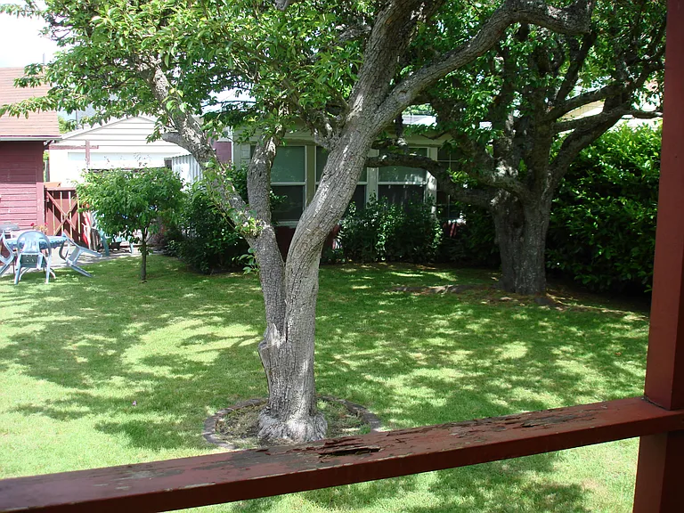 Back Garden from Deck at Rear of Home