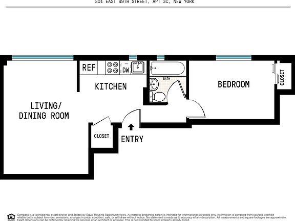 2nd image of 301 E 49th St APT 3C