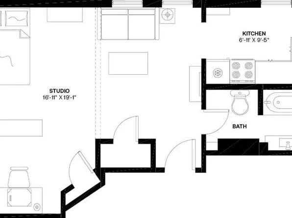 121 Salem St APT 2D, Boston, MA 02113
