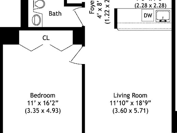 2nd image of 350 W 50th St APT 32C
