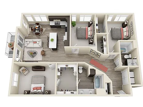 Floor plan C1
