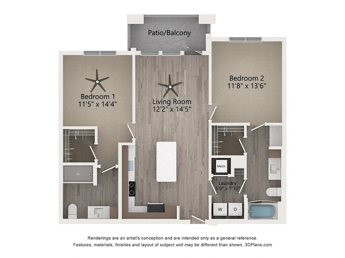 Floor plan Rose
