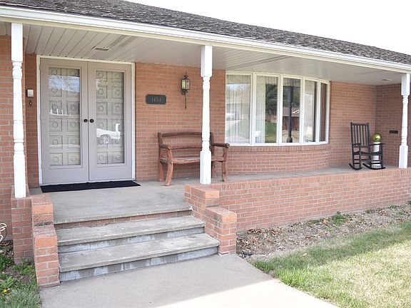Covered front patio