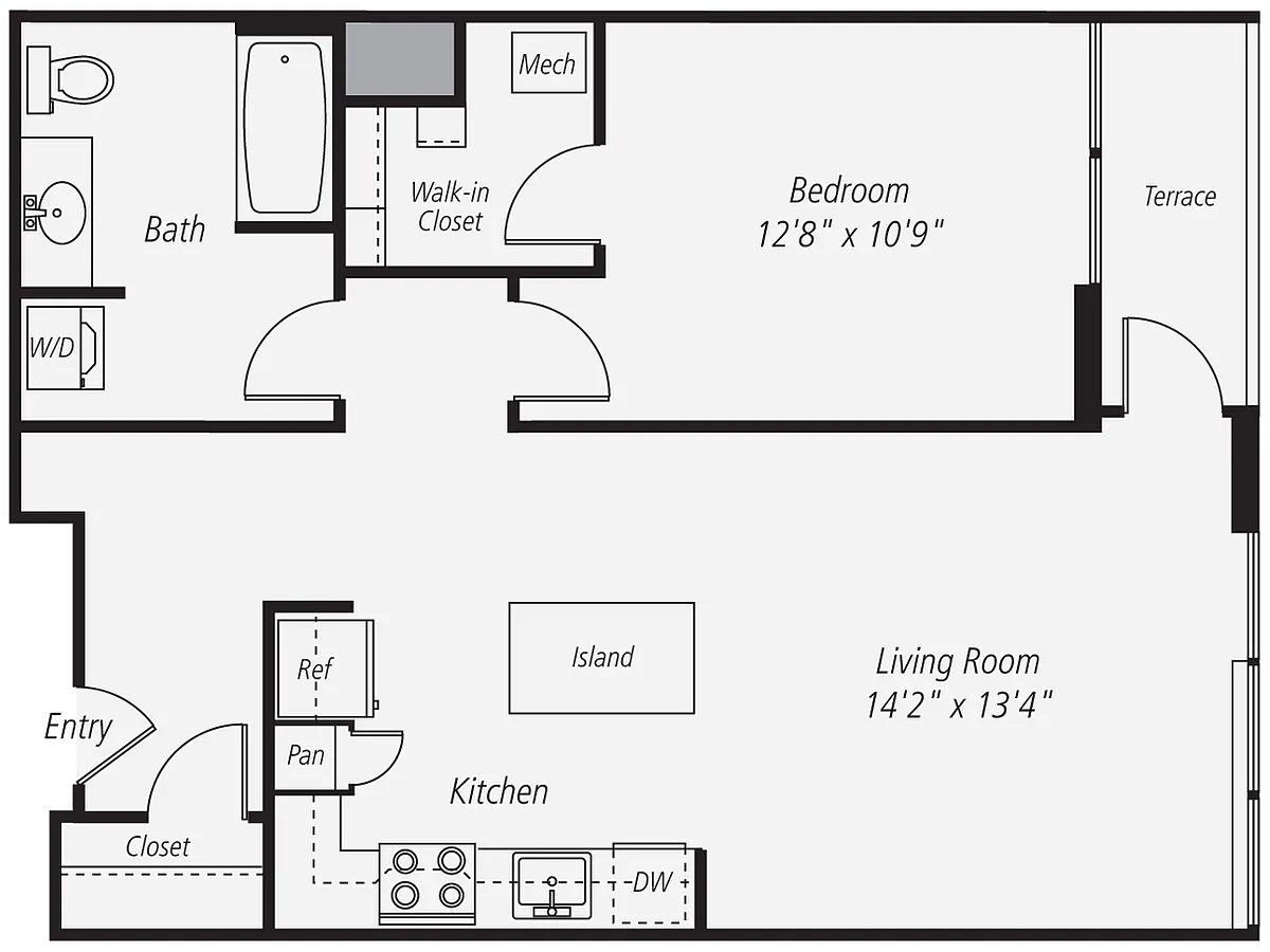 Floor plan A12