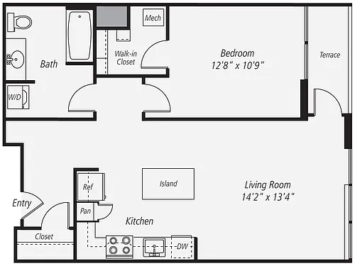 Floor plan A12