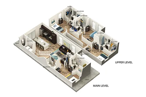 Floor plan D1 (ADA Compliant)