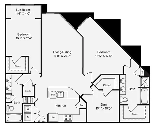 Floor plan B4D.2