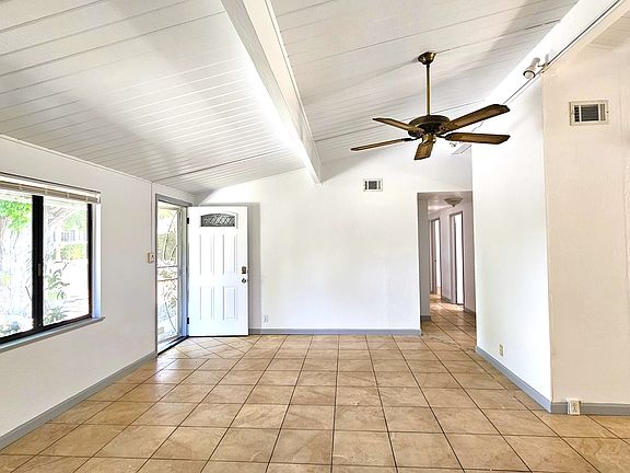 Living room and hallway to bedrooms