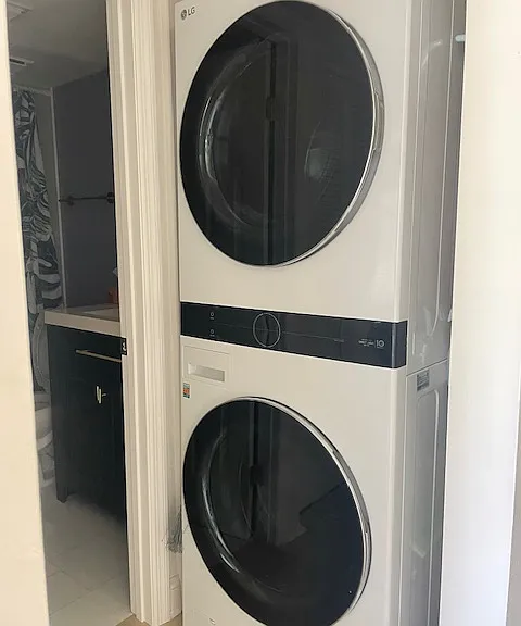 Full-size LG Washer and Dryer
