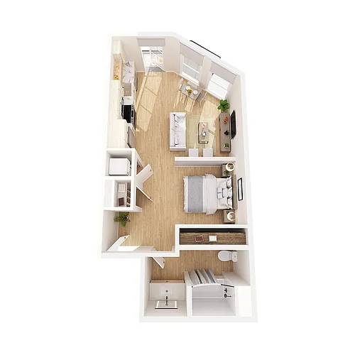 Floor plan Zodiak