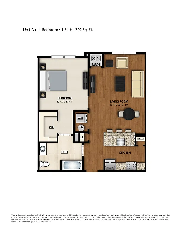 Floor plan AA1