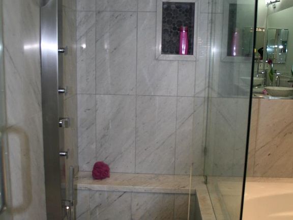 Master Bath Shower Tower