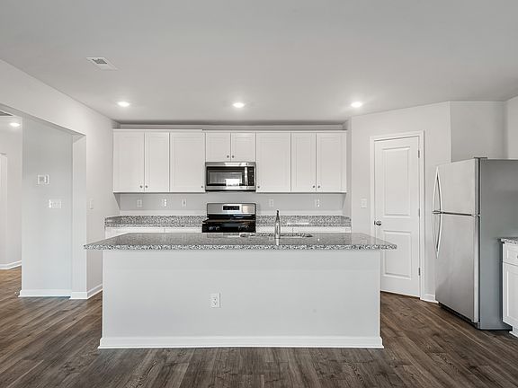 The chef-ready kitchen is ready to host all your get togethers