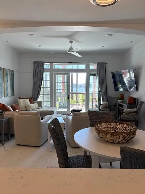 View from kitchen, living room and dining room and Phillips Inlet - 1101 Sawgrass Ct