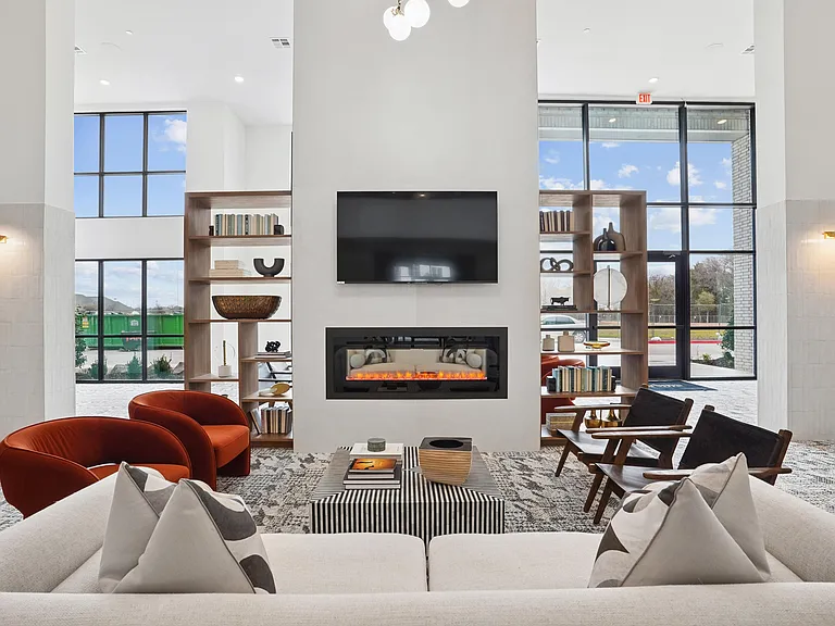 Clubhouse with Lounging Areas