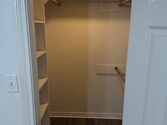 Closet in downstairs bedroom