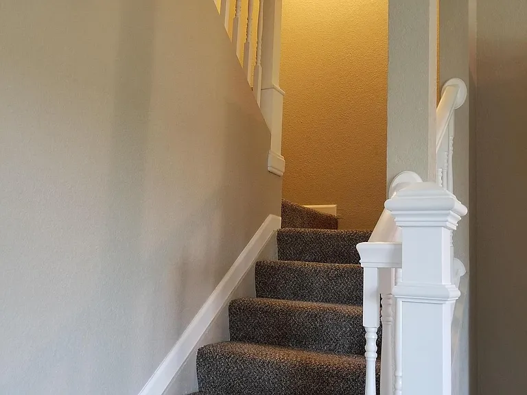 Staircase Leading Up To The 3 Bedrooms