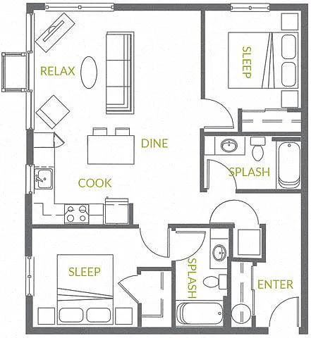Floor plan Lily