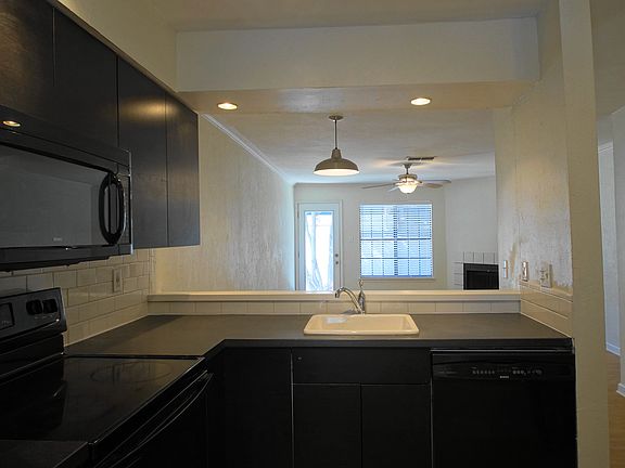 Kitchen to living room view