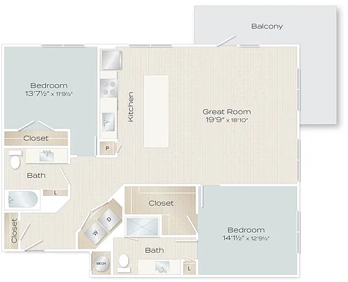 Floor plan Traveler