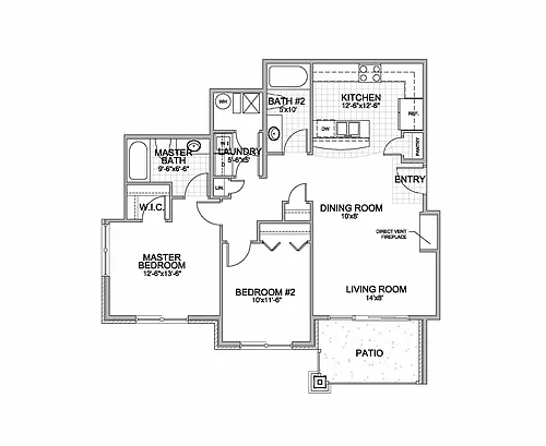 Floor plan Summit (Flat)