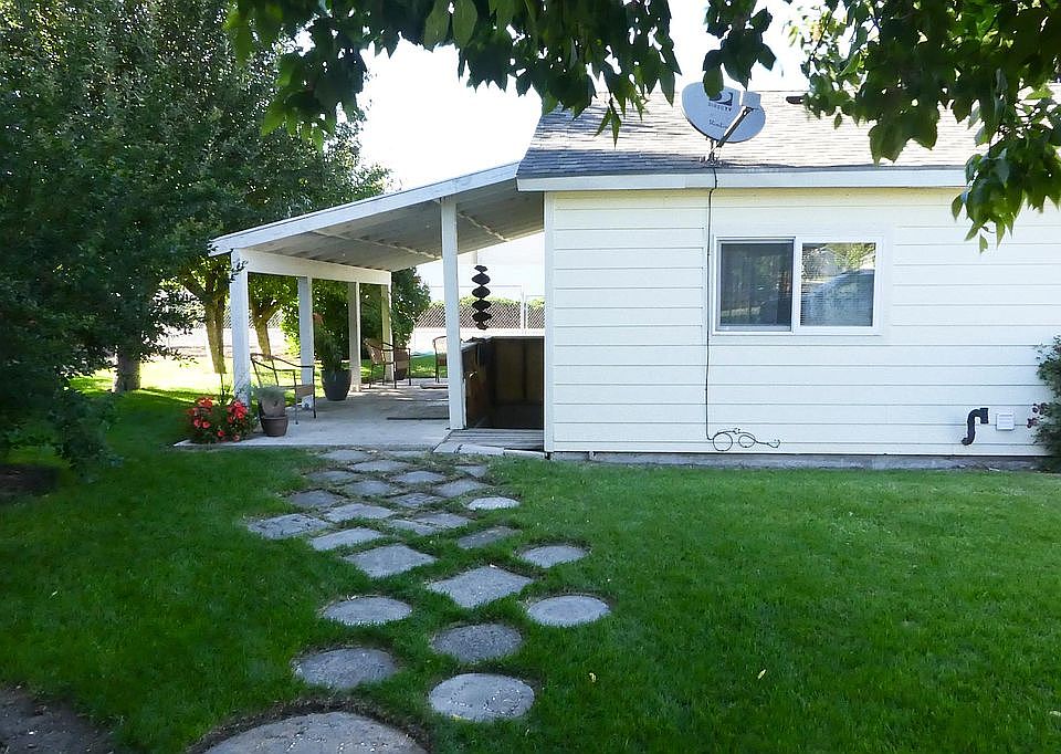 South side of house