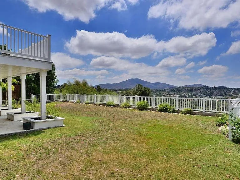View from Yard side view