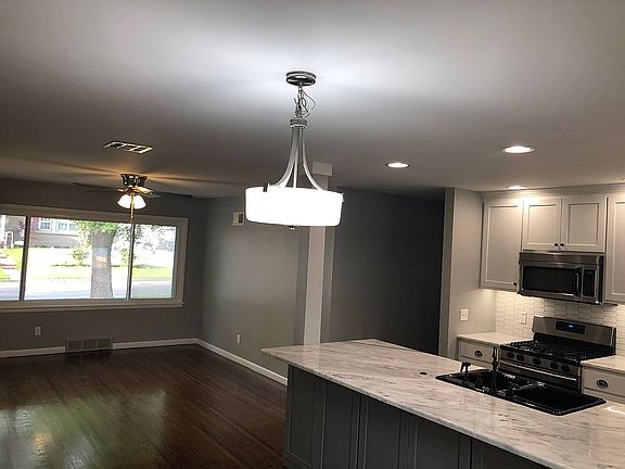 Picture window living room