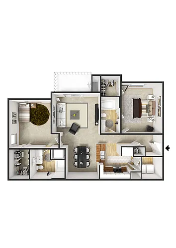 Floor plan Baluster