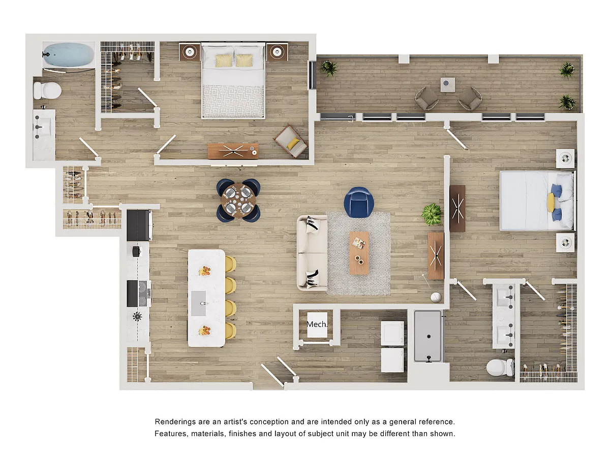 Floor plan B3