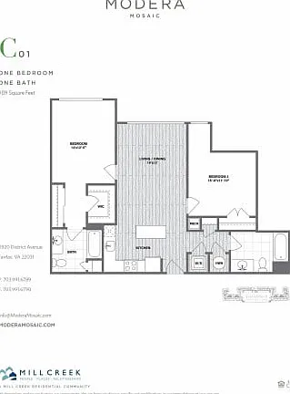 C01- Two Bedroom Two Bath C01- Two Bedroom Two Bath